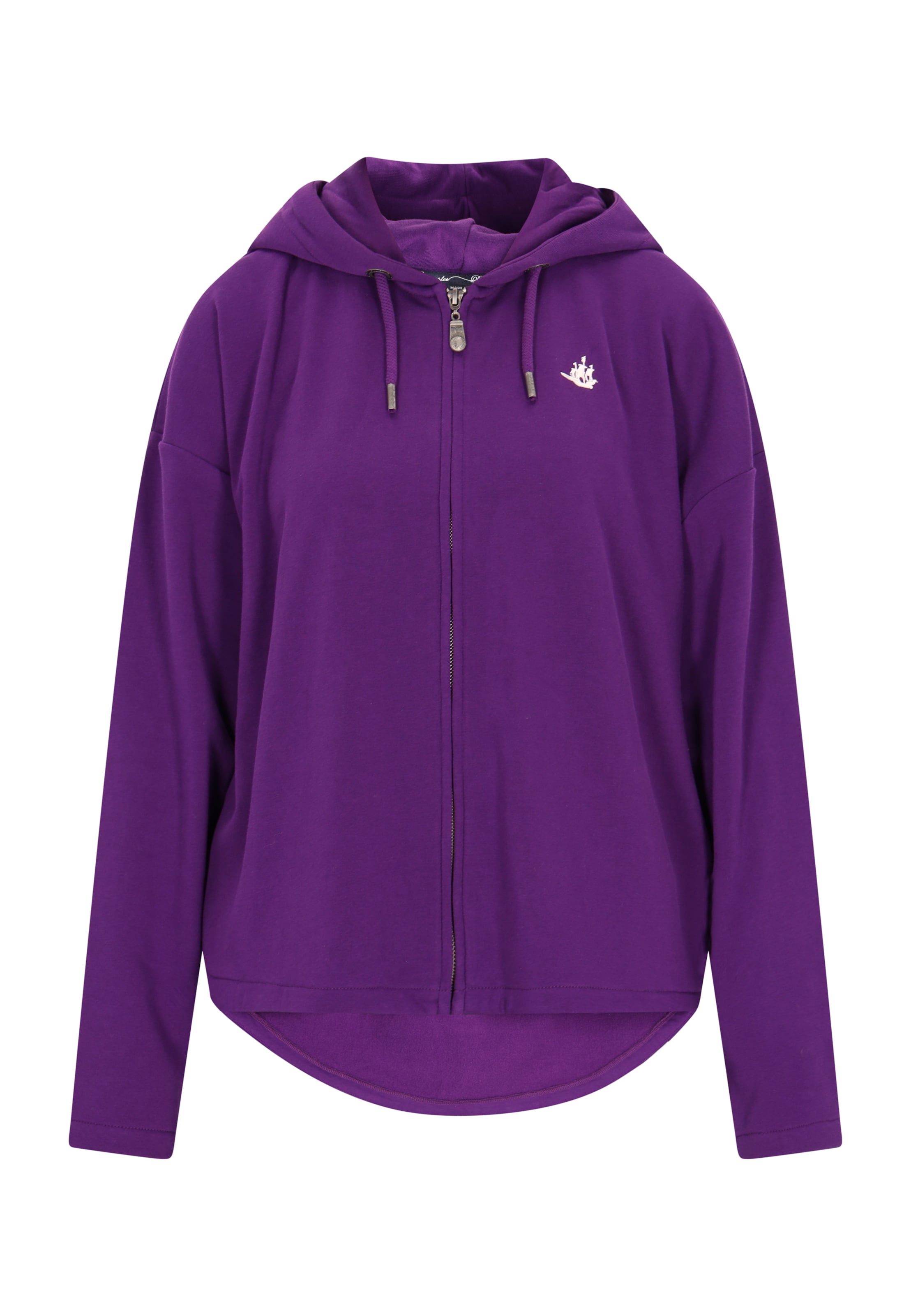 DreiMaster Vintage Mikina – fialová: přední strana