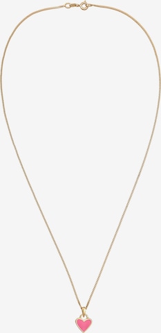 ELLI Necklace 'Herz' in Gold: front