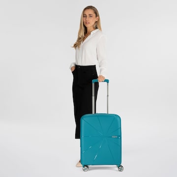 American Tourister Trolley 'Starvibe' in Blauw