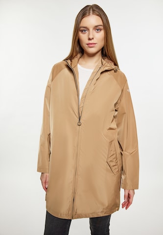 Veste fonctionnelle DreiMaster Maritim en beige : devant