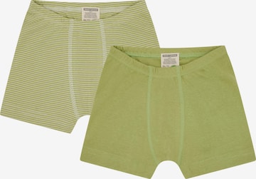 loud + proud Underpants in Green: front