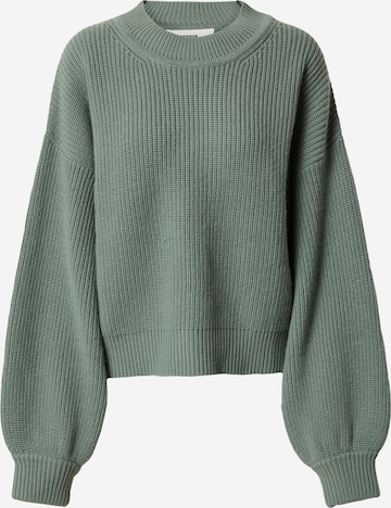 ABOUT YOU x Marie von Behrens - Pullover 'Ida' em verde: frente