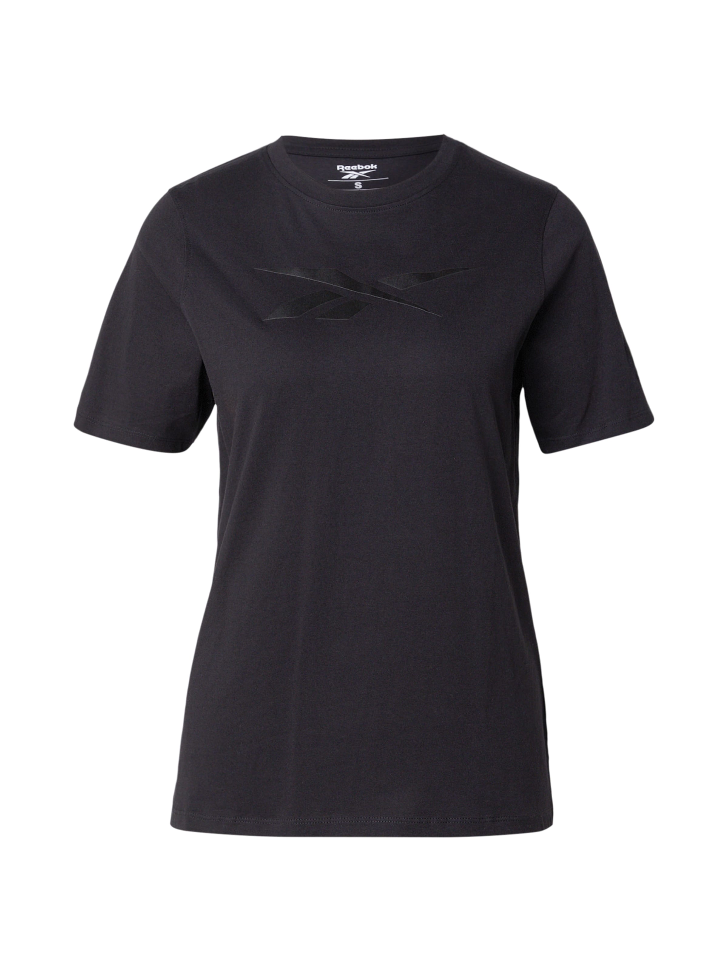 Reebok Funkčné tričko 'AUDREY TONAL' - Čierna: predná strana