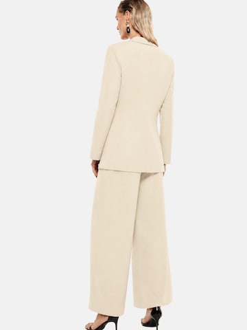IMPERIAL Wide leg Broek in Beige