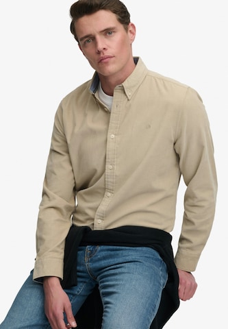 Regular fit Camicia 'CLASSIC' di Superdry & Co in marrone