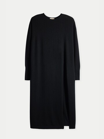 juoda GOBI Cashmere Megzta suknelė 'Gobi Cashmere Side-Slit Maxi Dress': priekis