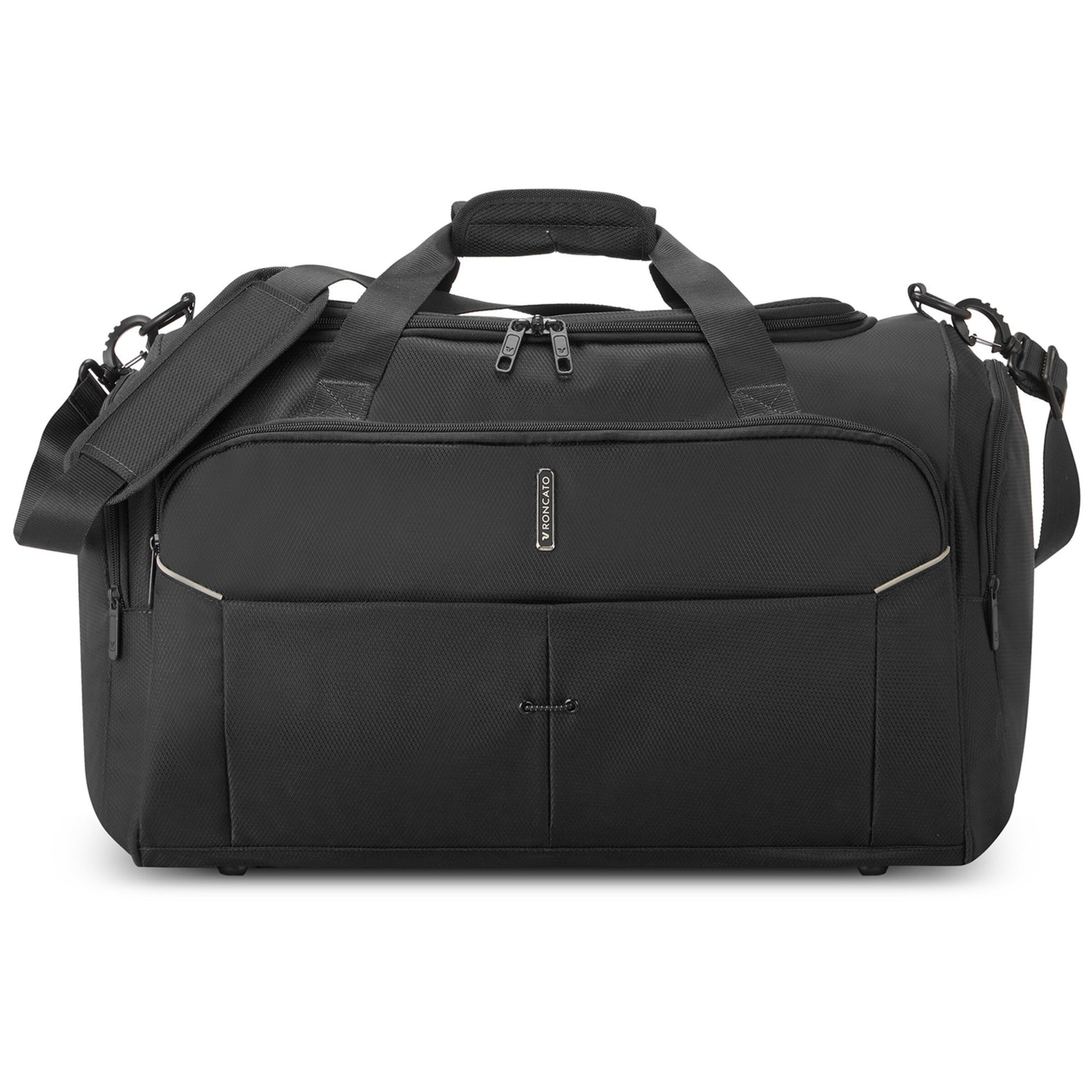 Roncato Weekender in Schwarz: Vorderseite