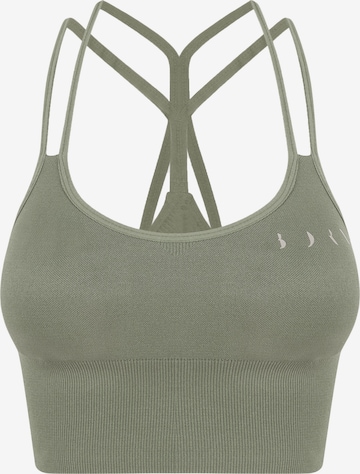 Born Living Yoga Sporttop 'Sunset' in Groen: voorkant