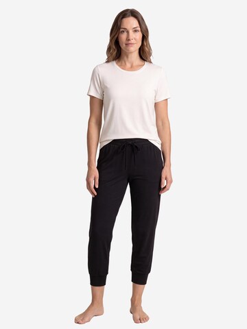 SCHIESSER Pyjama 'Mix & Relax' in Zwart