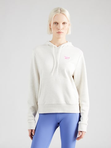 ReebokSportska sweater majica - siva boja: prednji dio