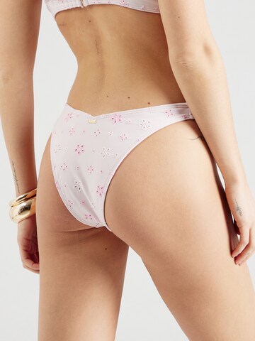 HOLLISTER - Cueca biquíni em rosa