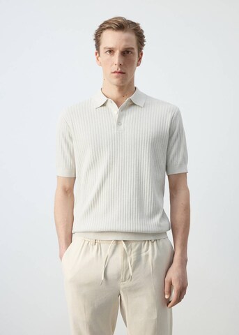 MANGO MAN Shirt 'Paule' in White: front