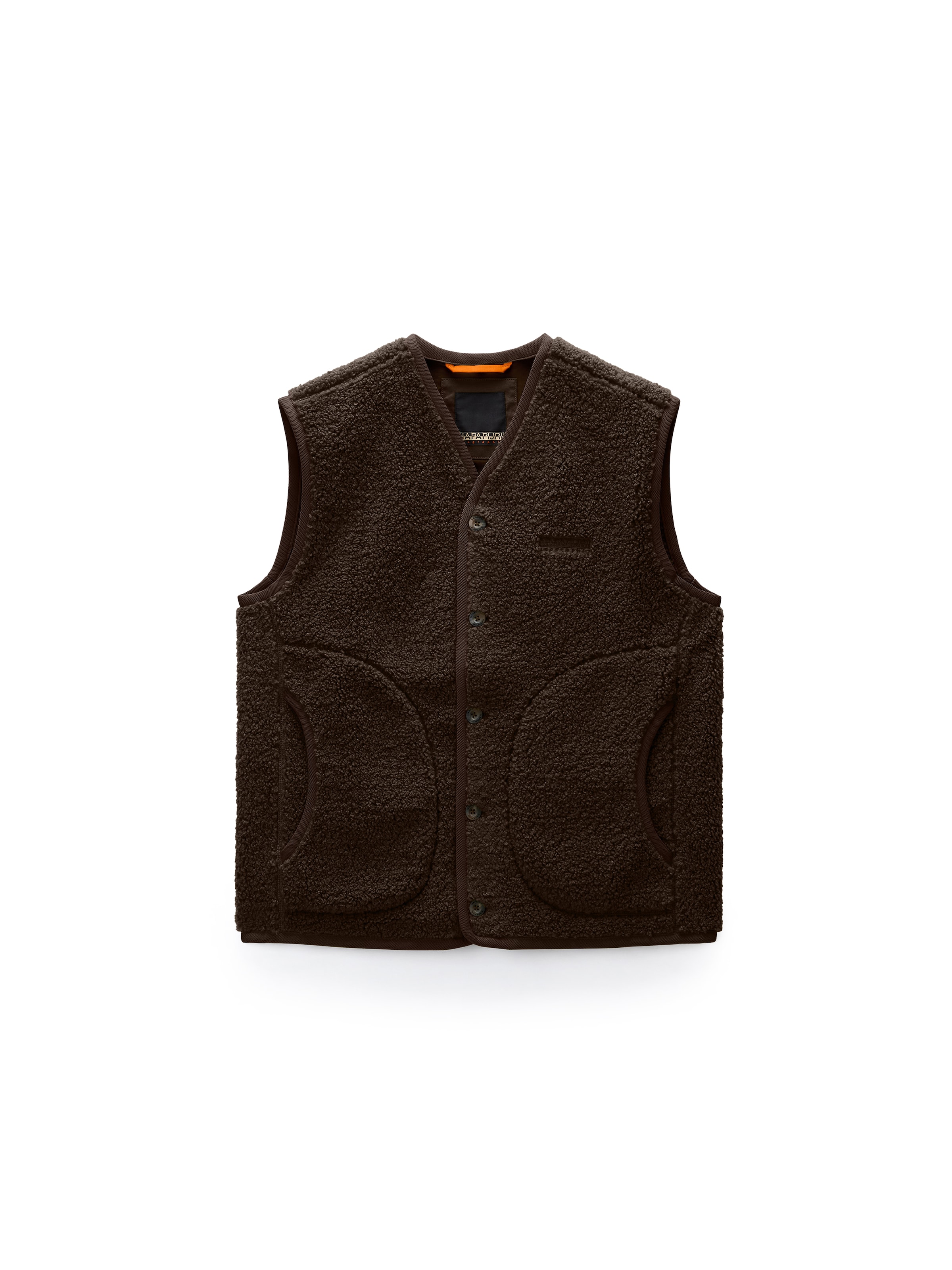 Gilet 'T-Roldal' NAPAPIJRI en marron : devant