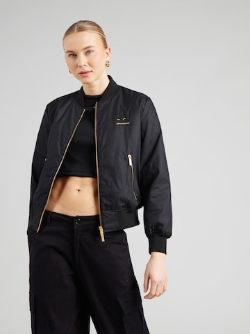 Geacă de primăvară-toamnă de la ARMANI EXCHANGE pe negru: față