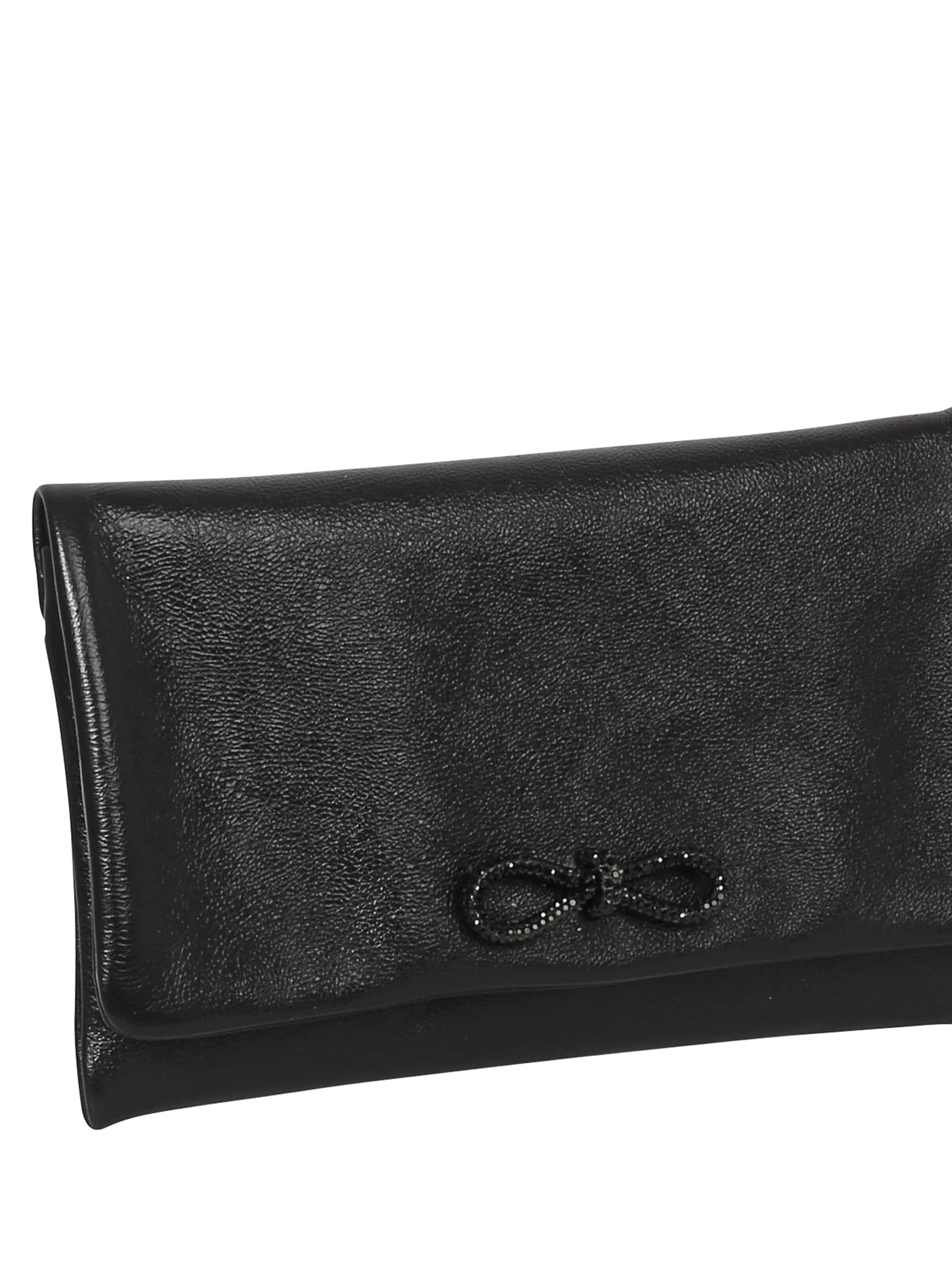 ABRO Clutch 'STRASS' in Black