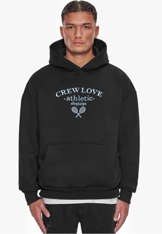 Dropsize - Sweatshirt 'Athletic' em preto: frente