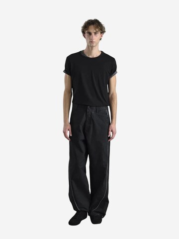 Baggy Pantaloni di Giesto in nero