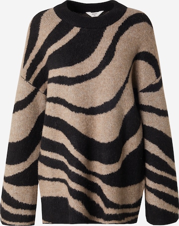 Pulover 'OBJDiana' de la OBJECT pe maro: față