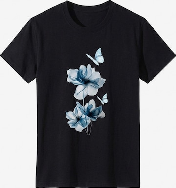 T-shirt 'Women Tops' LapaPlus en noir : devant
