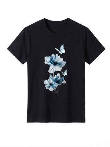 T-shirt 'Women Tops' LapaPlus en noir : devant