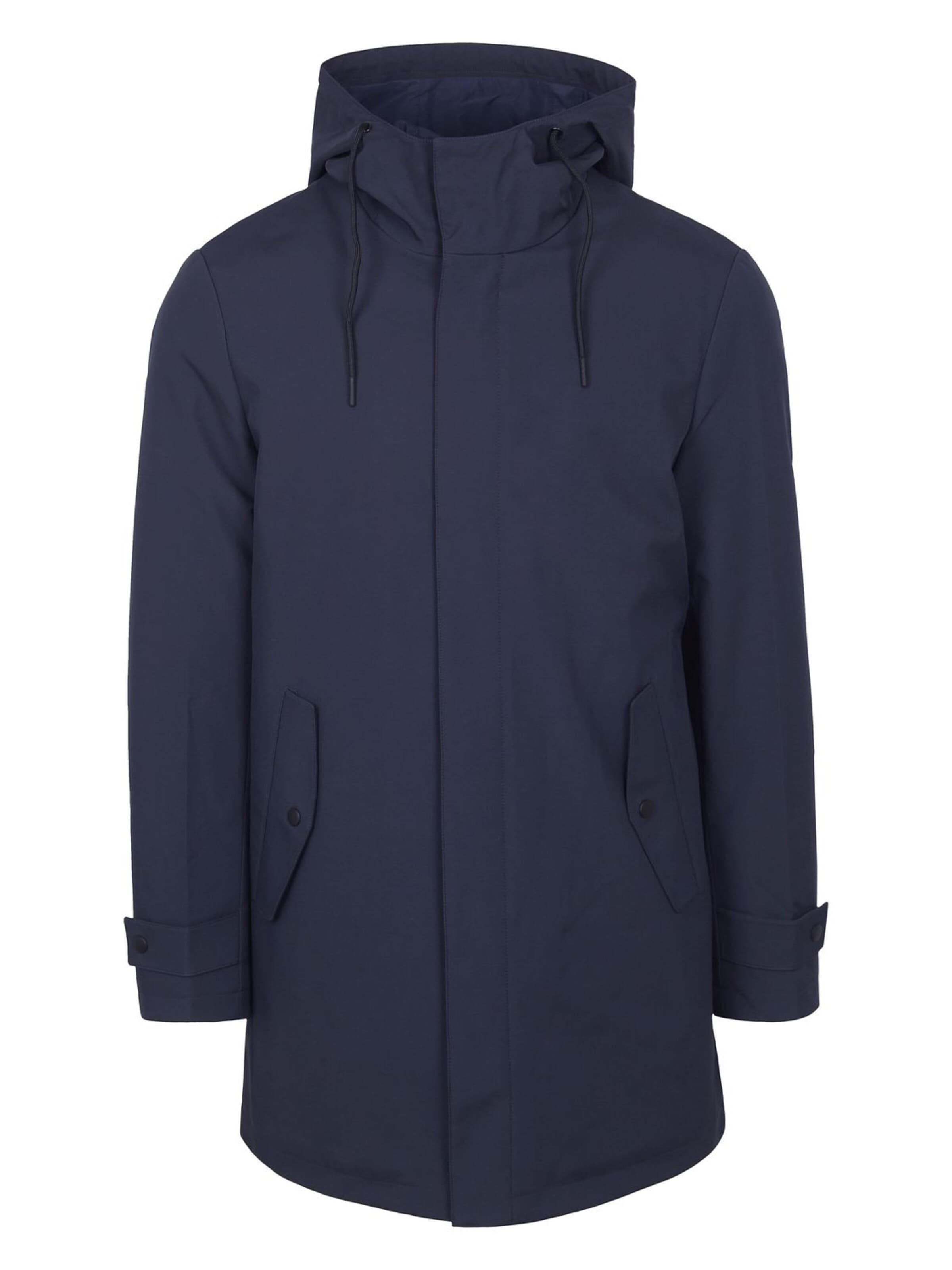 Suitable Winter coat in Blue: front