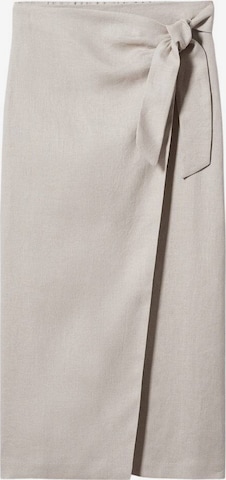 MANGO Skirt 'newpareo' in Grey: front