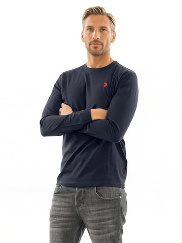 U.S. POLO ASSN. Shirt in Blue: front