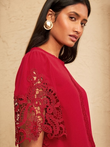 Camicia da donna di love & roses in rosso