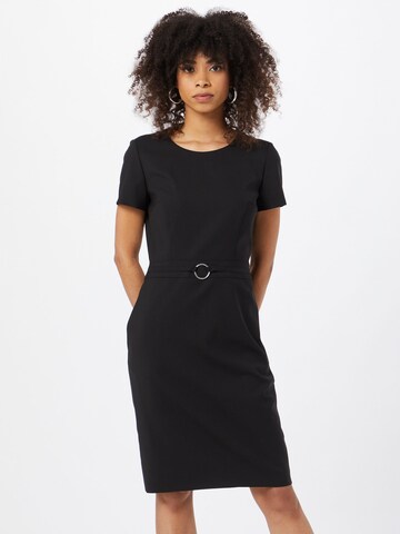 HUGO Red Dress 'Kilina' in Black: front