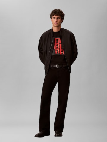 Calvin Klein Póló 'Outtakes' - fekete