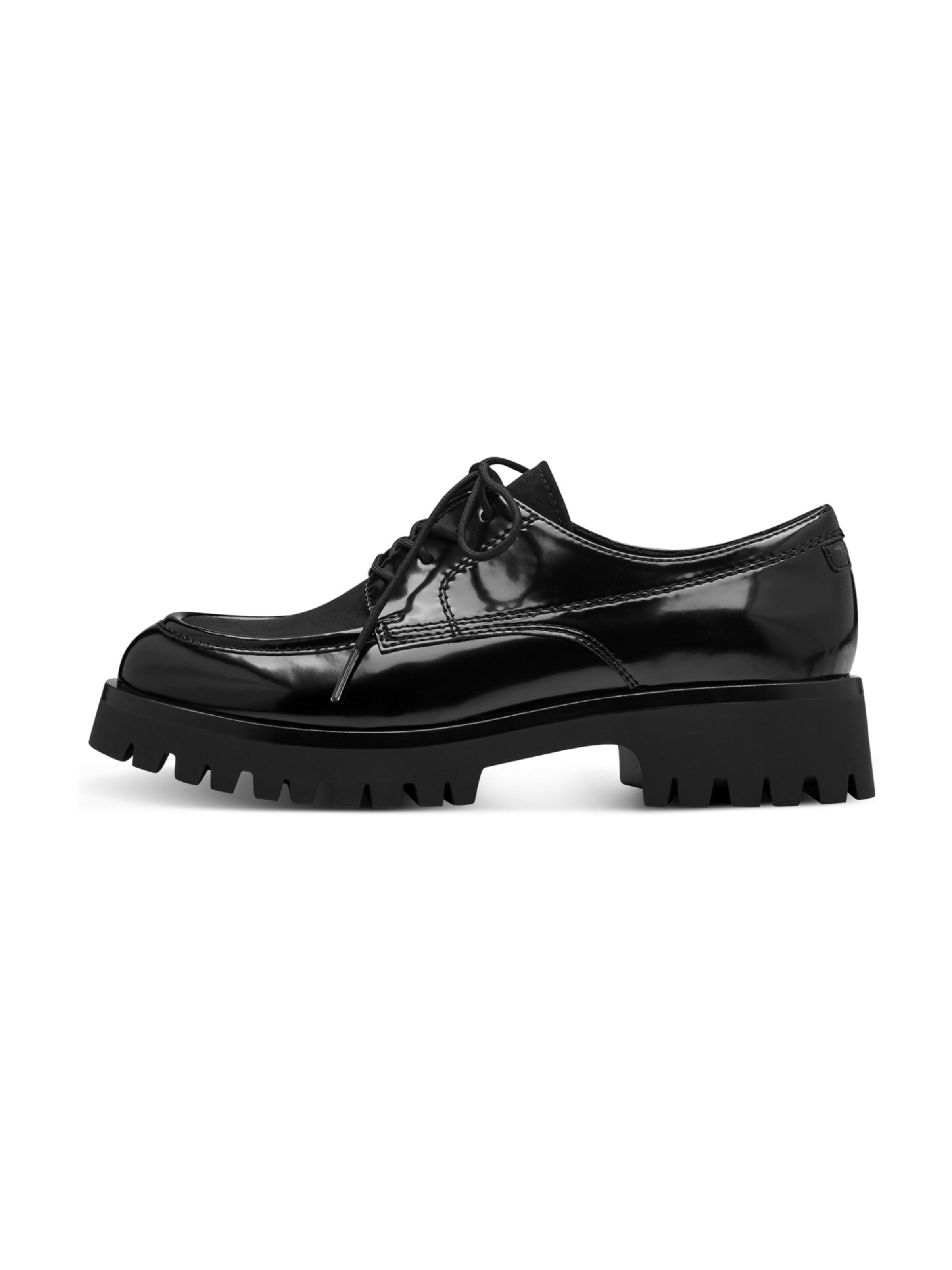 Chaussure à lacets Tamaris en noir