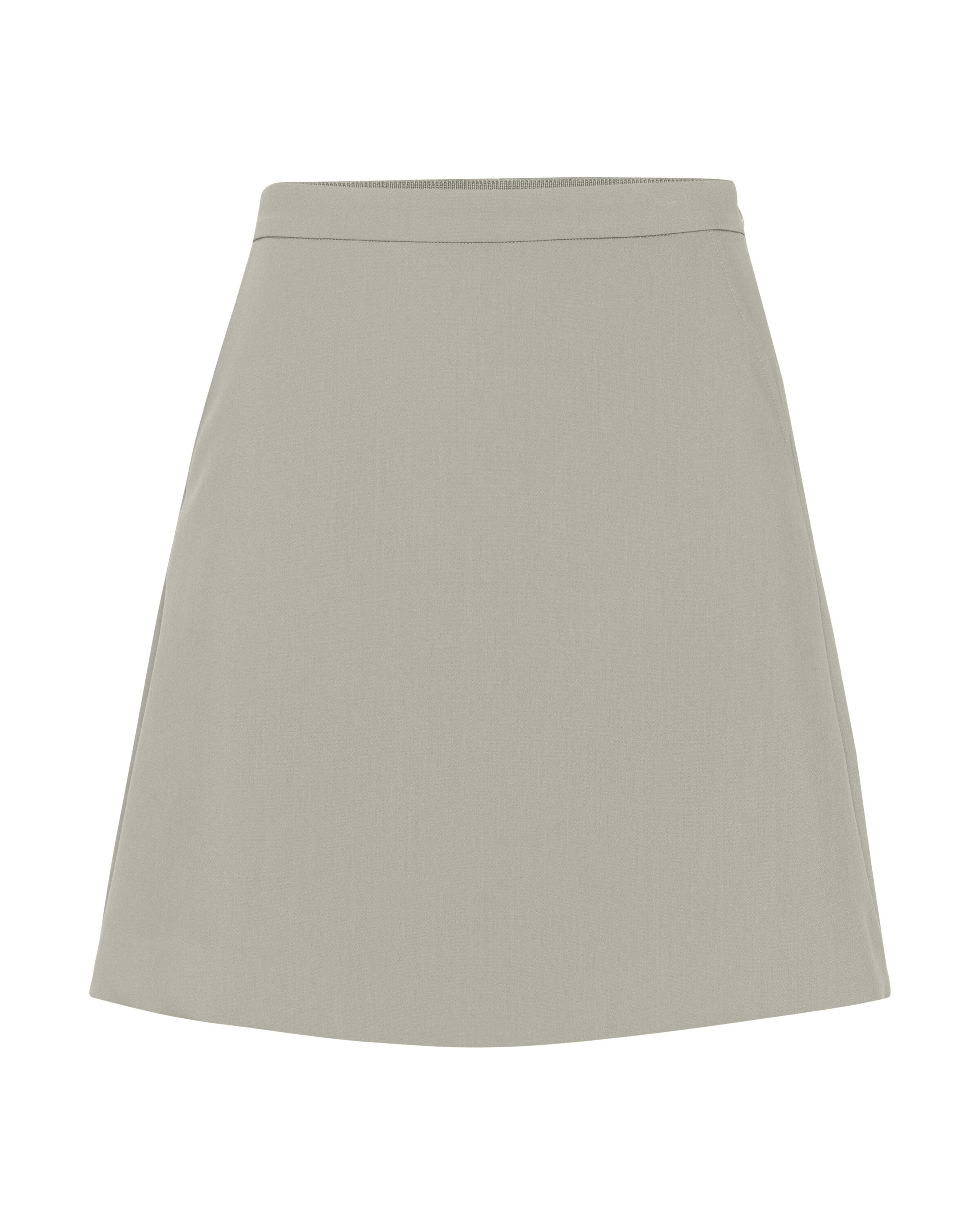 Jupe 'Corinne Aline' SOAKED IN LUXURY en gris : devant