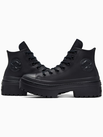 Scarpa sportiva 'Converse Chuck Taylor All Star Lugged Heel Leather Platform' di CONVERSE in nero