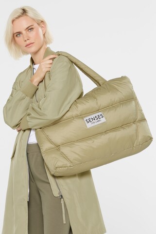 SENSES.THE LABEL Weekender 'Amo:ra' in Green: front