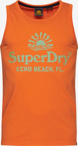 Superdry Shirt in Oranje: voorkant