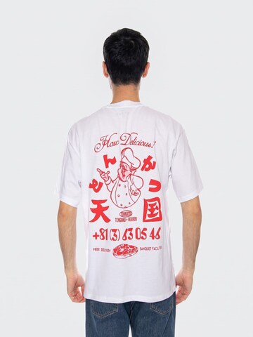 Maglietta 'Tonkatsu TS' di EDWIN in bianco