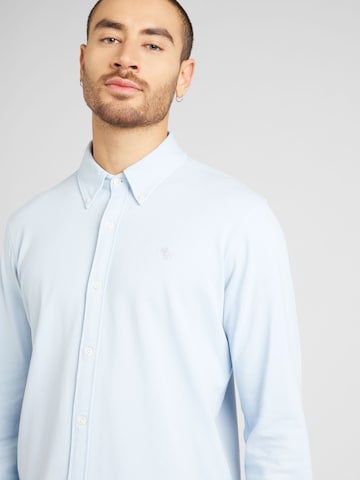Abercrombie & Fitch Slim fit Button Up Shirt in Blue
