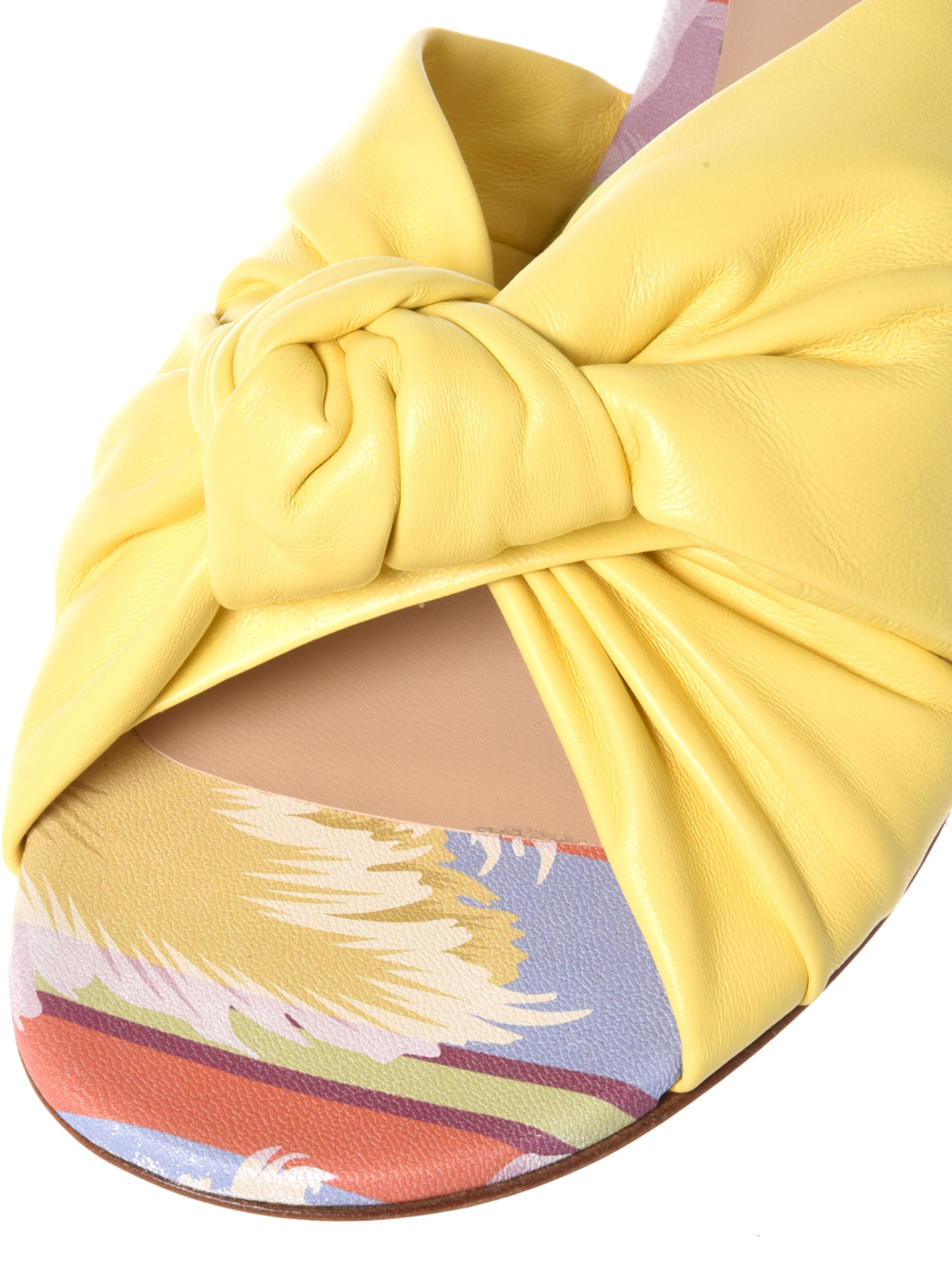 BALDININI Mules in Yellow