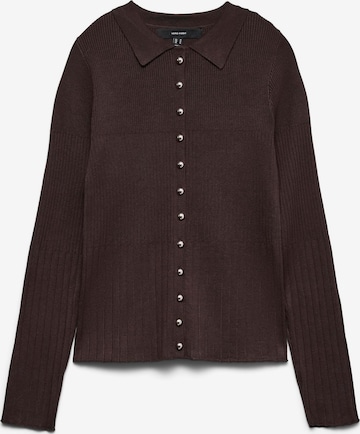 VERO MODA - Cárdigan 'VMSiri' en marrón: frente