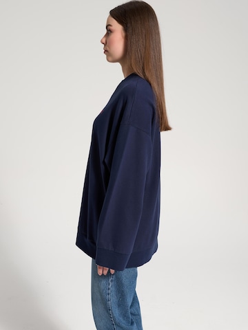 NOWIHT Sweatshirt 'Linnea' in Blauw