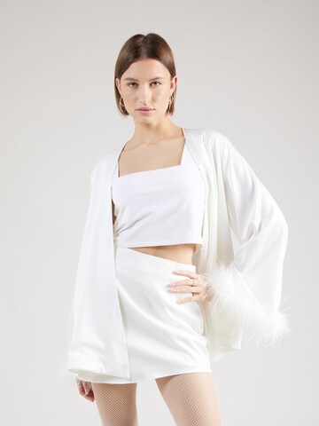 Misspap Kimono in White