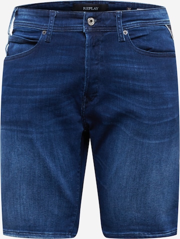REPLAY Jeans in Blauw: voorkant