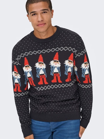 Pull-over 'ONSX-Max' Only & Sons en bleu