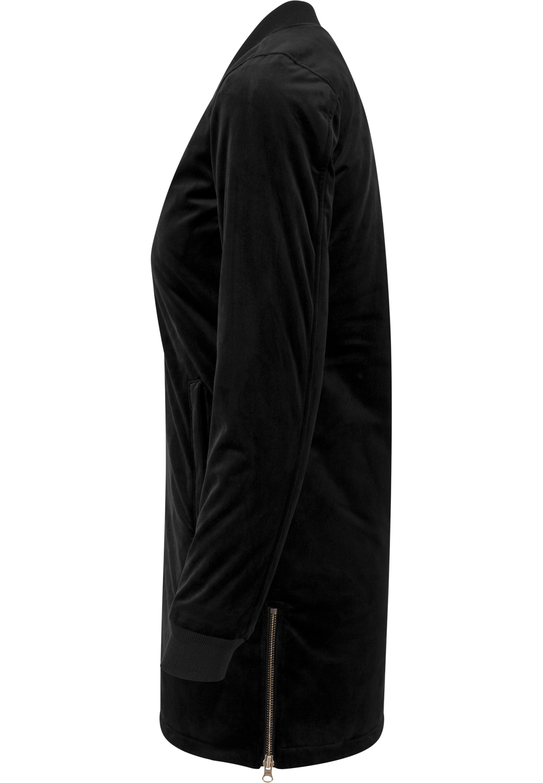 Urban Classics Between-seasons coat in Black