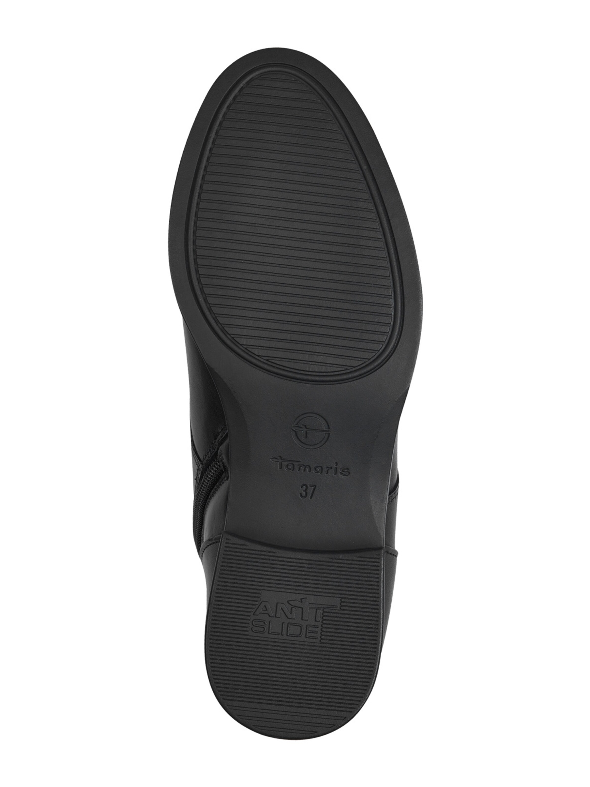 Tamaris Lace-Up Ankle Boots in Black