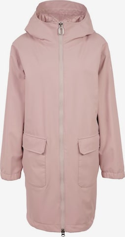 Fuchs Schmitt Between-Seasons Coat in Pink: front