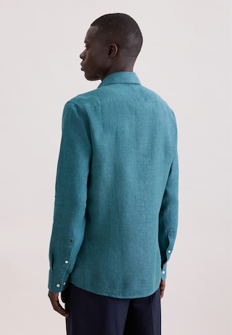 Coupe regular Chemise business SEIDENSTICKER en bleu