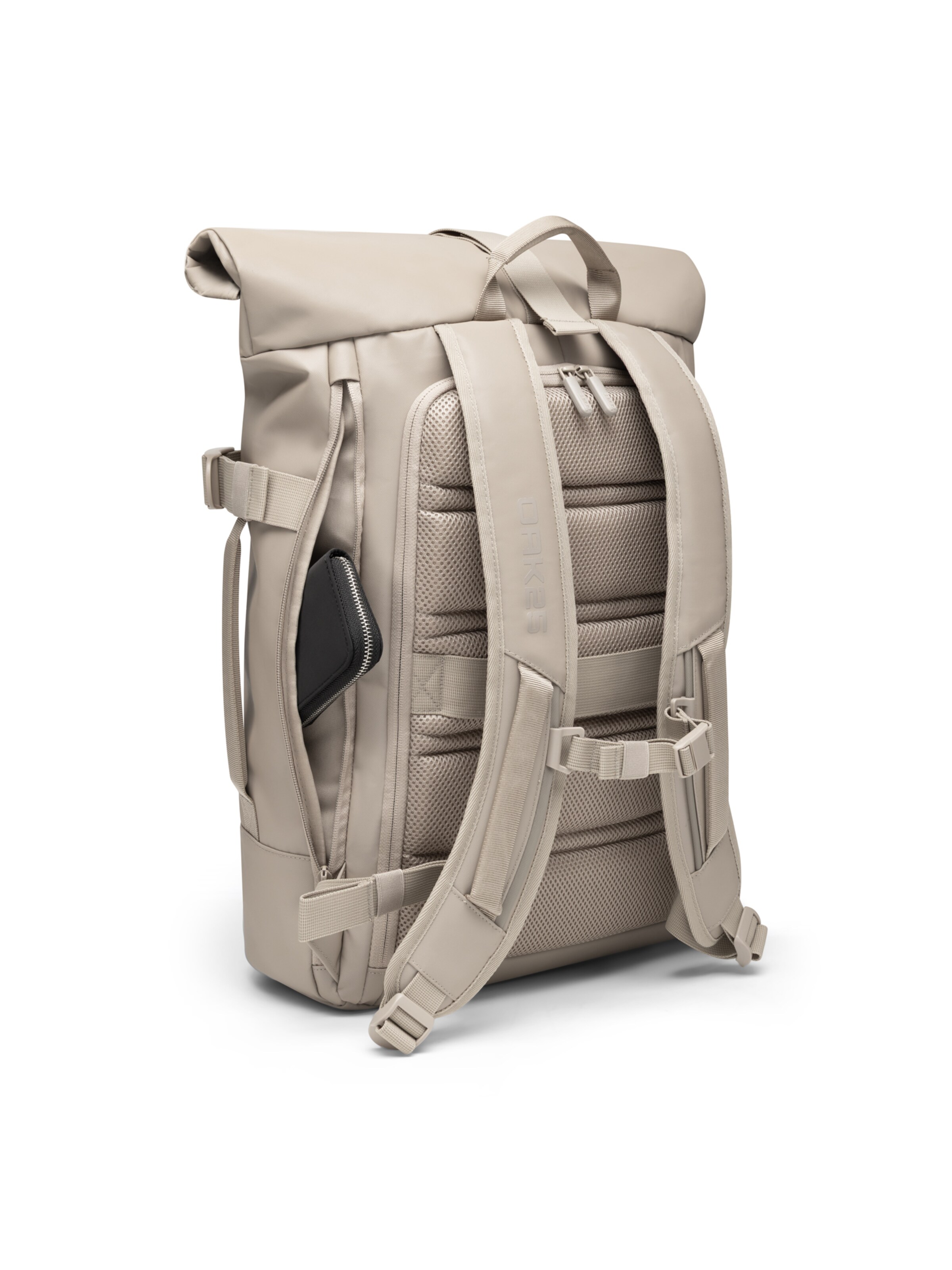 OAK25 Рюкзак 'LumoSense Rolltop' в Бежевый