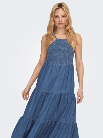 ONLY Summer Dress 'Bea' in Blue