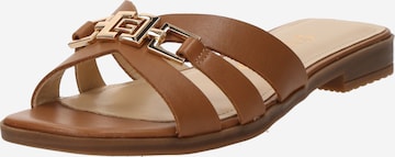 GUESS Nizki natikači 'Realla' | rjava barva: sprednja stran